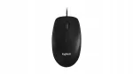 Juhtmega hiir Logitech M100, must, USB