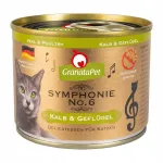 Kassi toit GranataPet Symphonie No.6 vasikaliha ja linnulihaga, 200 g