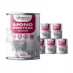 GACZOO MONO PROTEIN allergiavabad koerakonservid veiselihaga, 6 x 400 g