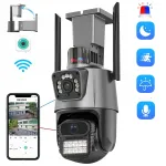 V&auml;lise WiFi IP-kaamera, 270&deg; p&ouml;&ouml;ratav, 6MP Full HD, 2in1