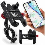 360&deg; reguleeritav alumiiniumist jalgratta telefonihoidik