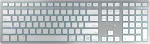 CHERRY KW 9100 SLIM QWERTZ DE traadita klaviatuur adapteriga