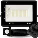 50W LED-halogeenv&auml;liprožektor liikumisanduriga ja valgustundlikkusega
