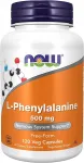 NOW Foods L-Phenylalanine toidulisand 500 mg, 120 kapslit