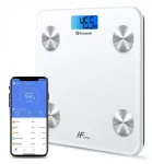 Nutikas vannitoa kaal HomeFashion HFitness, iOS-&auml;pi &uuml;hilduvusega