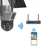 V&auml;ljas Wi-Fi IP p&auml;ikese kaamera, p&ouml;&ouml;ratav, QHD 6MP, 3in1, suumiga