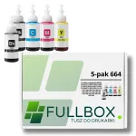 EPSON 664 T664 tindikassetid, 5 tk, sobivad EcoTank L386, L382, ITS L3050, L355, L365 jaoks