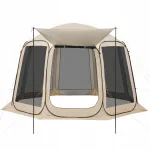 VEVOR telk 10&ndash;12 inimesele 365,76x335,28x230 cm p&uuml;siva varjualusega