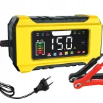 Automaatne 12V 6A akulaadija LCD-ekraaniga