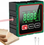 Digitaalne laser nurkam&otilde;&otilde;tja, inklinomeeter LCD ja USB-ga