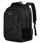 Seljakott MATEIN s&uuml;learvutile 17,3" 35L must USB-ga