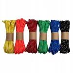 EdcX Paracord 550 helkurk&ouml;ite komplekt, 6 tk x 5 m