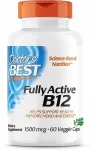 Vitamiin B12 Doctors Best 1500 mcg 60 kapslit