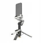 AOCHUAN Smart M3 Pro stabilisaator, must, AI, 4-&uuml;hes, RGB, kaugjuhtimispult, statiivi, 360&deg;, kerge