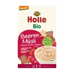 &Ouml;koloogiline granola vaarikate ja maasikatega, ilma lisatud suhkruta, alates 1 aastast, DEMETER, 200 g