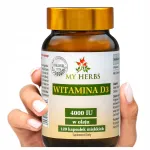 Vitamiin D3 4000 IU &otilde;lis, 120 pehmet kapslit