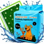 Loomade alused MATS CAT DOG FOUNDATIONS 60x90 cm, 100 tk, rohelised, imavad