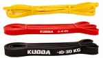 Power Band 3-osaline vastupanukummide komplekt, sportimiseks, 49 kg