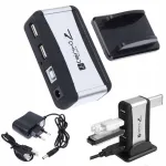 USB jagaja, 7 porti, aktiivne, 2.0