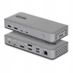 Startech dokkimisjaam kolmele monitorile, USB-C, 100 W PD