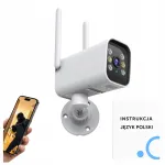 V&auml;ljas WiFi IP-kaamera INTERKOM O-KAM PRO, 2MP, p&ouml;&ouml;ratav, rakendusega juhitav