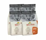ALMO NATURE Holistic Adult kuiv kassitoit rasvaste kaladega, 4 x 2 kg