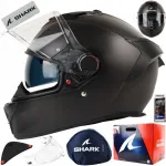 T&auml;iskiiver Shark Spartan GT Pro Carbon Skin Mat must, suurus L