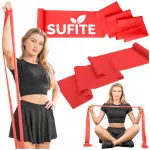 Vastupidavuskumm SUFITE, 2&ndash;4 kg, venitamiseks ja tugevdamiseks