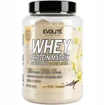 Valgupulber Evolite Whey Protein Matrix nelja fraktsiooni ja ens&uuml;&uuml;midega, 900 g, vanillimaitseline