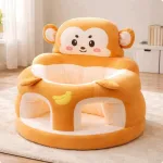 Laste vahtistmeline iste &bdquo;Banana Monkey&ldquo; pehme padjaga