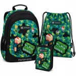 Koolitarvete komplekt ASTRABAG seljakott ja pliiatsikarp poisile Gaming Games Console