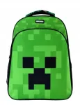 Koolikott Minecraft, 42 cm, veekindel, roheline, Creeperi teemaga