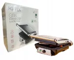 Elektriline kontaktgrill Hoffen, 2000 W, avatav 180&deg;
