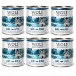 Koeratoit Wolf of Wilderness Blue River, 6 x 800 g