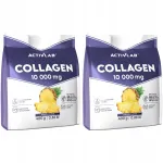Kollageen Activlab COLLAGEN 10 000 mg ananassi, C- ja D3-vitamiiniga, 2 x 400 g, liigestele, luudele ja juustele