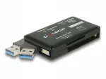 Delock 91758 USB kaardilugeja CF / SD / Micro SD / MS / M2 / xD