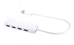 USB jaotur TRONIC 4 pesaga, USB 3.0, 30 cm kaabliga /P18