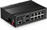 T&ouml;&ouml;stuslik v&otilde;rgul&uuml;liti Binardat L2+, 10 porti (8 Gigabit Ethernet, 2 SFP, VLAN)