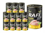 RAFI CAT m&auml;rg kassitoit kanaliha jaotusega 12x400g DOLINA NOTECI