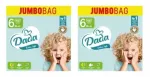 M&auml;hkmed Dada Extra Soft, suurus 6, 16+ kg, JUMBOBAG 2x66, 132 tk