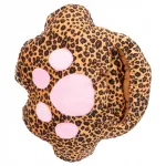 USB jalak&uuml;ttepadjad LEOPARD, karvased sussid libisemiskindla tallaga