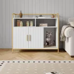 Valge kassiliivakasti kapp esi sissek&auml;iguga kassidele