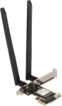 Juhtmevaba v&otilde;rgukaart WiFi 7 PCIe, tri-band 2.4G/5G/6G, Bluetooth 5.4