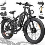 Elektriline maastikuratas, 2000W, 48V, 23Ah, 53 km/h, 120 hj, kiivriga