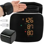 Elektroniline randme verer&otilde;hu monitor, LCD-ekraan, ar&uuml;tmia tuvastus, hoidik, patareidega