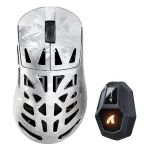 Juhtmevaba hiir Attack Shark RS6 Ultra 8000Hz PAW3955Max, h&otilde;bedane, 54L15