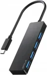 ANYPLUS USB jagaja, 4 USB 3.0 pesa, USB-C port