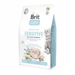 Brit Care Grain-Free Sensitive teraviljavaba kuivtoit kassidele, 2 x 2 kg