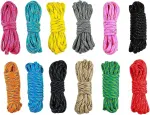 Paracord n&ouml;&ouml;r 4 mm, 12 v&auml;rvivarianti komplekt, 36 m, t&ouml;&ouml;deks ja elluj&auml;&auml;miseks