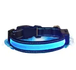 LED-valgustusega lemmiku kaelarihm p&auml;ikese laadimisega, USB, suurus L
